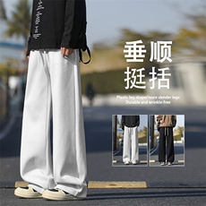 S-5XL宽松直筒舒适时尚百搭休闲裤JHTP01:1739，男装休闲裤，星座718-1