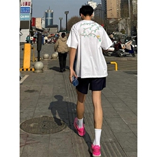 夏季新款港风美式刺绣设计感套头圆领短袖T恤男女ZX467-P33，男装T恤，星座313A(原308A-2)