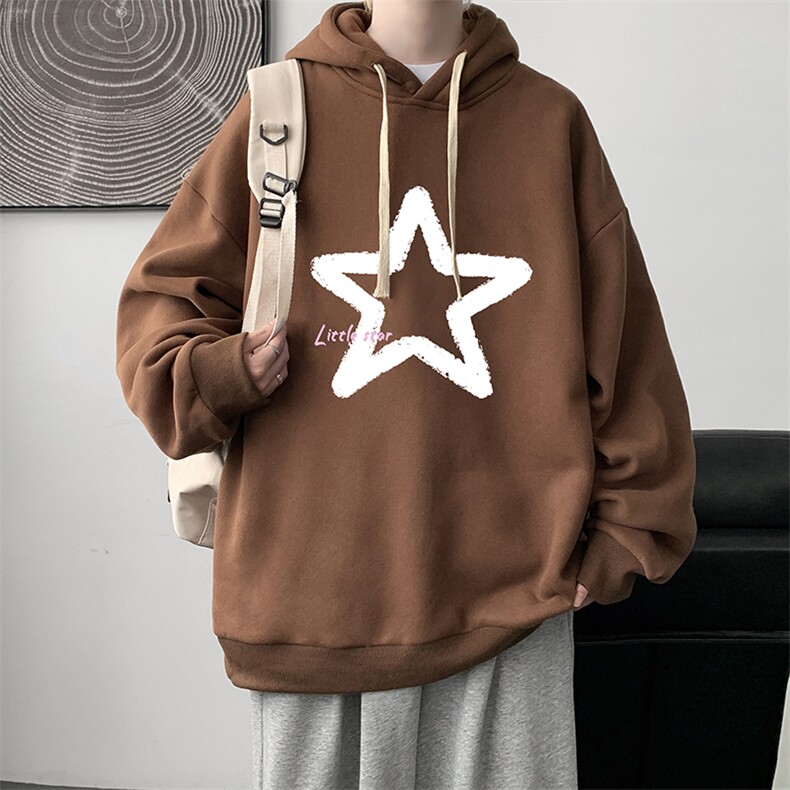 纯棉连帽卫衣男大码运动帽衫宽松薄WY2286-P35,男装卫衣,电商A040