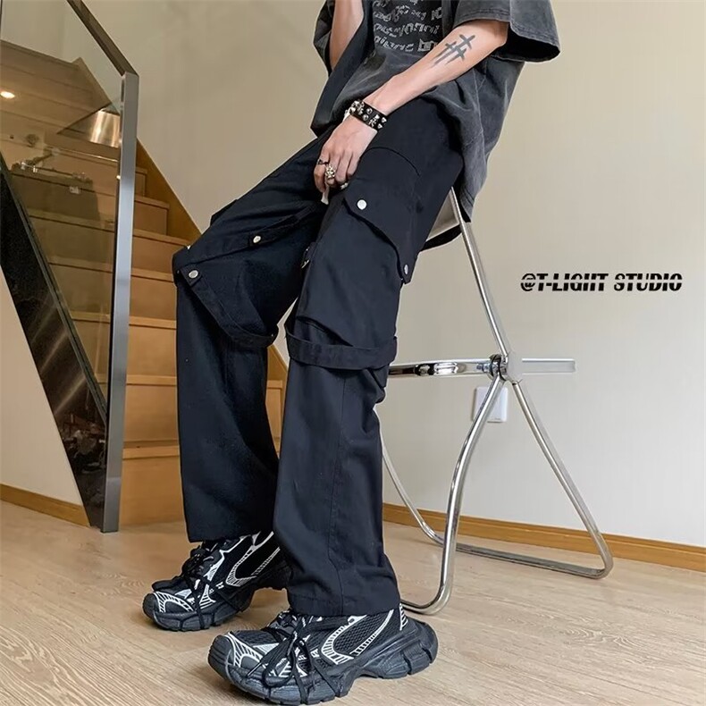 男春夏新款青少年时尚休闲裤G45P48图片