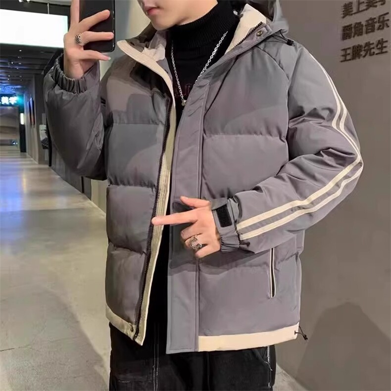 秋冬季棉服男款棉衣冬天外套韩版潮牌男士修身痞帅棉袄衣服,男装棉衣,星座218-1（原230）
