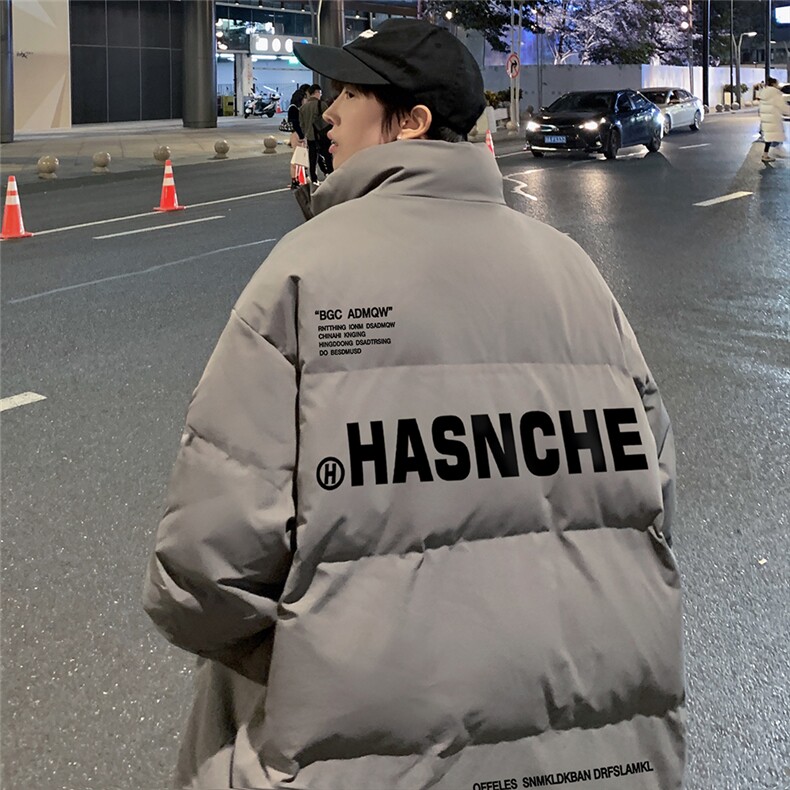 港风秋冬新款保暖立领宽松棉服外套男美潮MY62052P95控118,男装棉衣,电商A268A