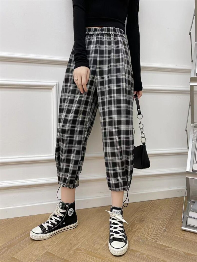 秋季格子裤，大量现货，其它，Y·Z 羽倬