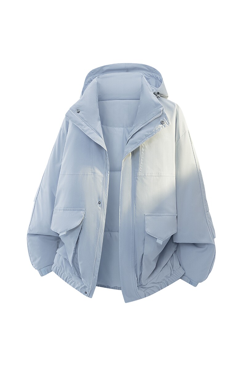 新款冬季大码羽绒棉服棉袄连帽工装韩版宽松外套A436-2533-P98,男装棉衣,电商A436