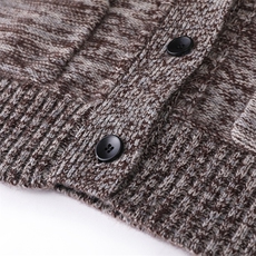 2025年秋季新款百搭女士长袖带兜V领乌镇花纱开衫，女装羊绒衫，仙姿羊绒