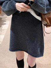 2025年秋季时尚百搭通勤简约休闲套装短裙，女装套装/套裙，佳弈羊绒