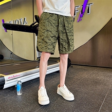 C317-D068-P45短裤男夏季2025新款男装休闲裤五分裤子，男装牛仔裤，电商C317