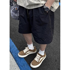 日系复古工装速干短裤男夏季宽松休闲五分裤小众直筒中裤K9009，男装牛仔裤，星座1116A（原606A-3）