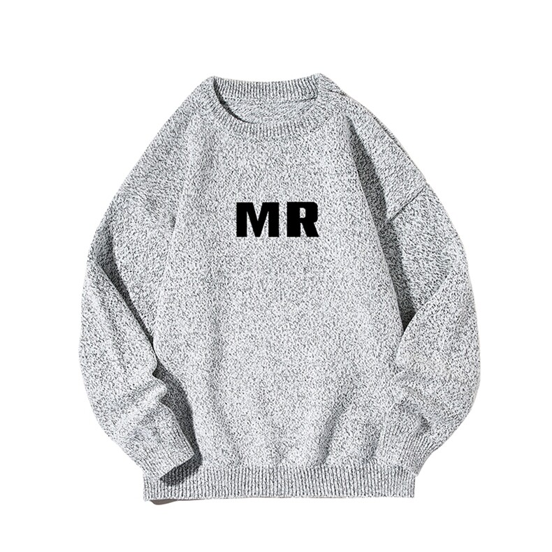 加厚加绒毛衣男大码毛线衣男针织衫M19253-P45加绒款-P65白底,男装针织衫/毛衣,电商A040A