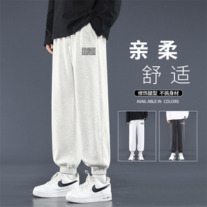 男士休闲裤夏季2024新款运动薄款速干九分卫裤子WK603-1特批-24图片