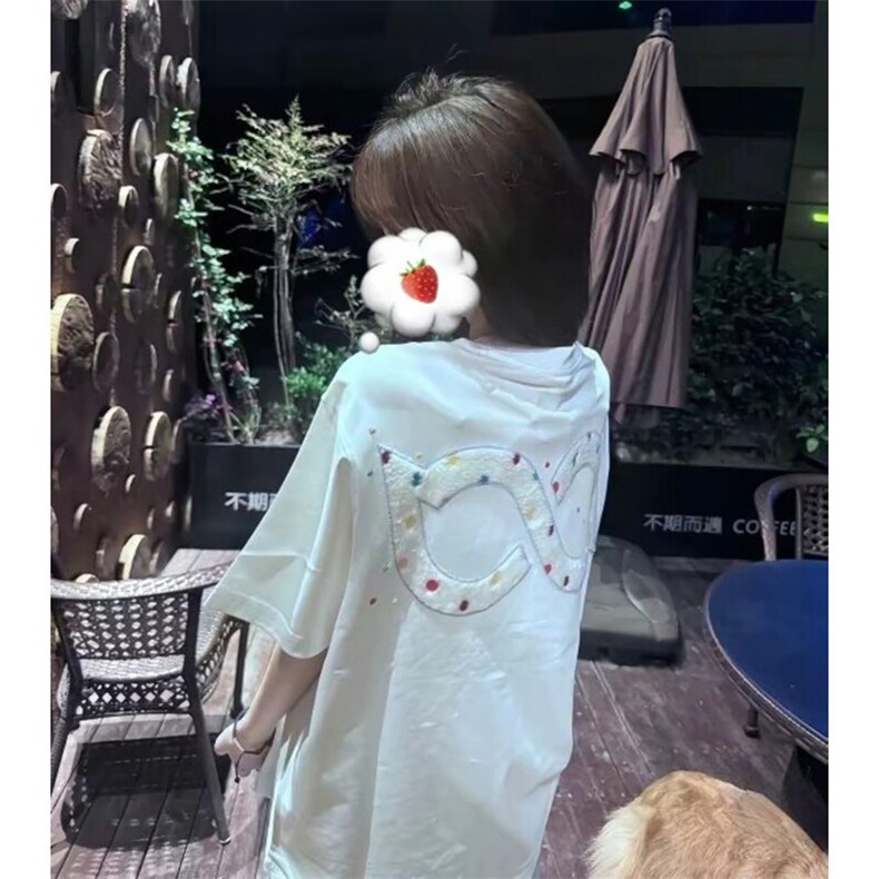 万针全刺绣工艺抖音得物高品质260克重磅纯棉双纱美式高街短袖T恤,男装T恤,电商A486-1