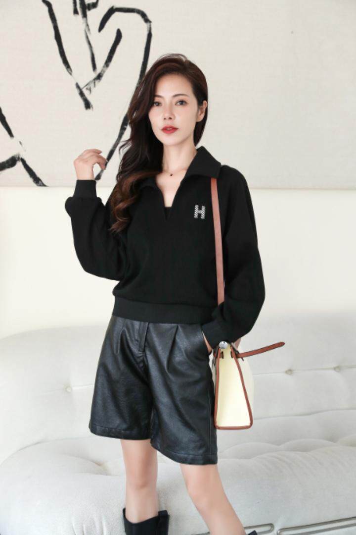 现货供应：针织休闲卫衣，女装卫衣/绒衫，拉思维加丝