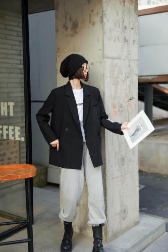 春季新款韩版西装，女装西装，变色鸟(4F)