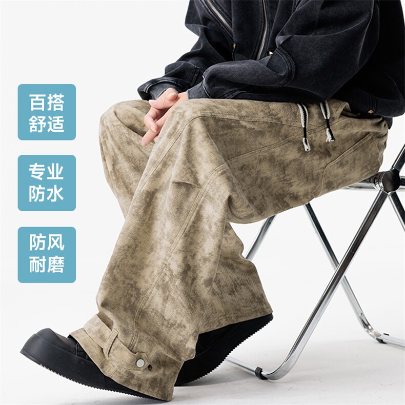 扎染男士潮流百搭户外休闲工装裤K259-P45控89,男装工装外套,星座209-1