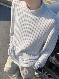 加绒常规男女休闲风坑条长袖-LK80216JR-加绒特批27-常规特批22图片