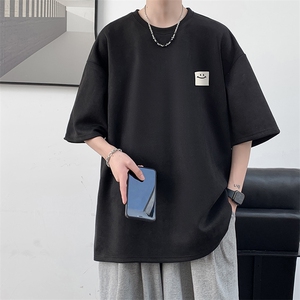 麂皮绒短袖t恤男大码半袖男 大皂风 JD82316-P25图片