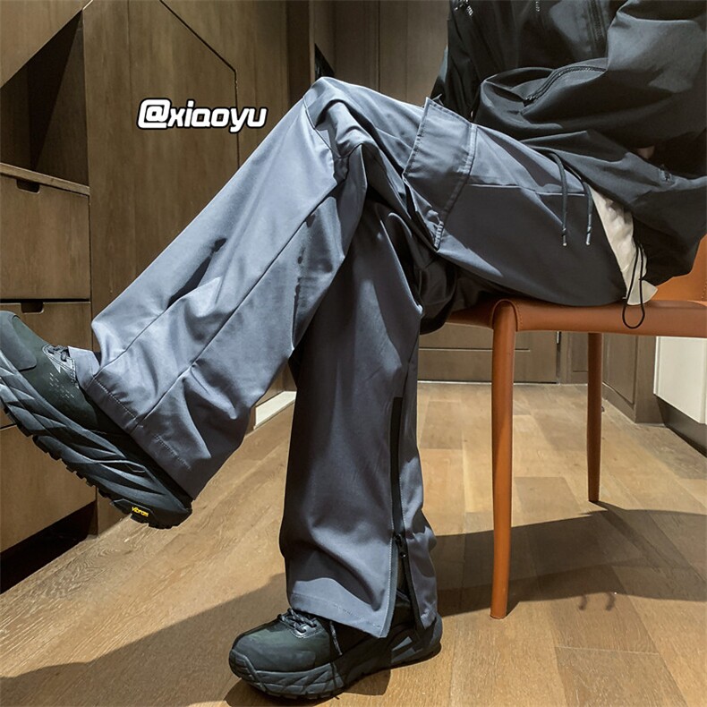 XZ616秋季新款防水冲锋裤拉链装饰百搭休闲裤TY910P55控68,男装休闲裤,星座512A（原616）