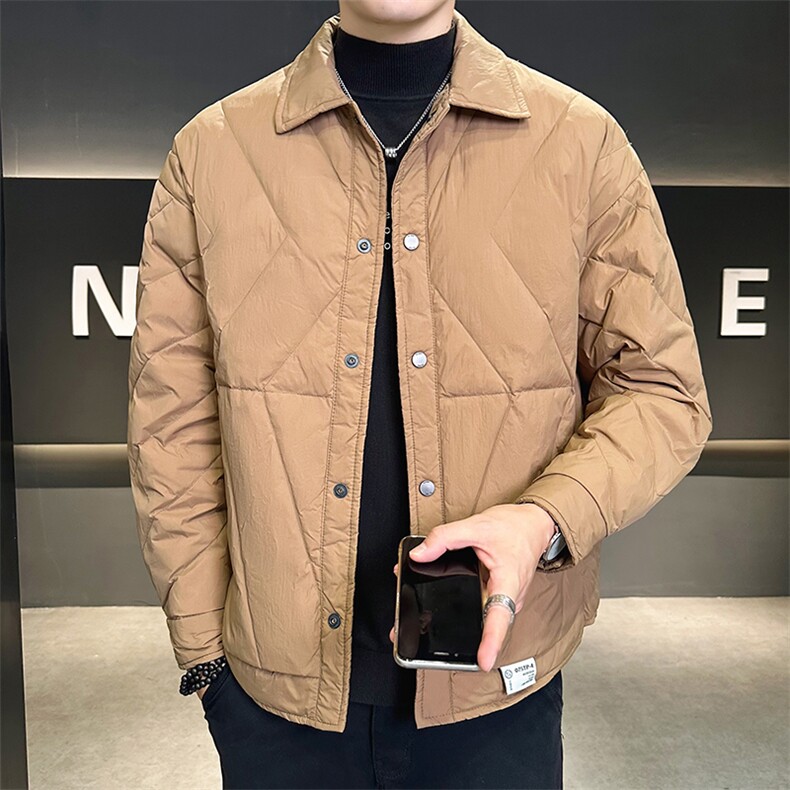 标90白鸭绒冬季店主风时尚潮流轻薄羽绒服外套男YR23801-P215,男装羽绒服,电商A413