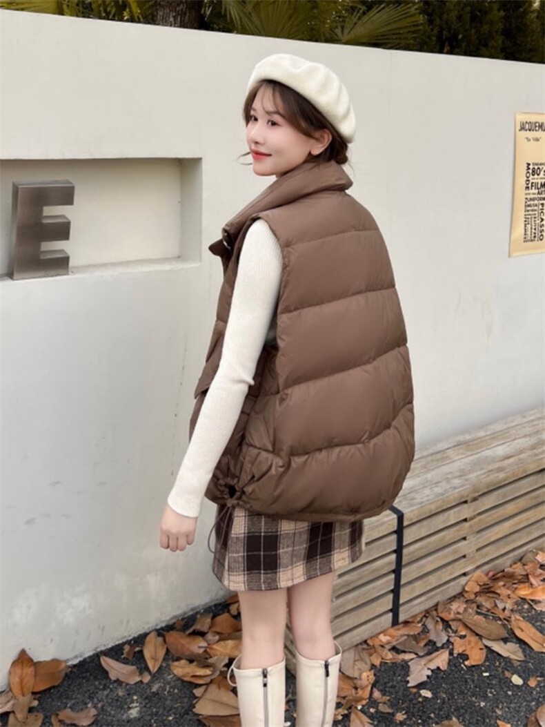 2022冬季羽绒马甲，女装马甲，曼希野