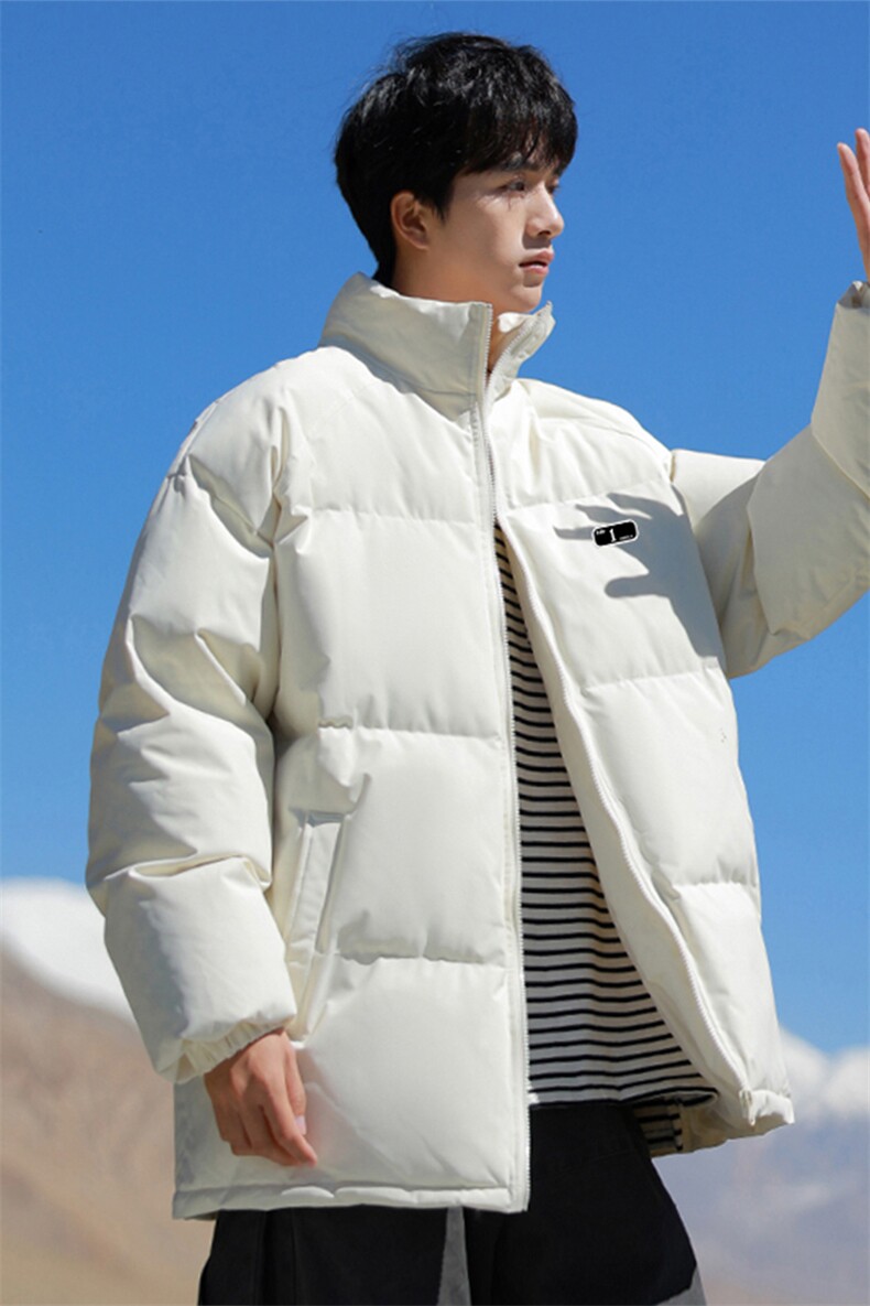 2024冬季新款cityboy大码印花立领棉衣M-5XHM24549-14-特P50,男装棉衣,电商A022