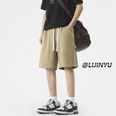 潮流休闲时尚短裤男夏季百搭宽松纯棉短裤DK327特批：35：68，男装牛仔裤，星座718-1