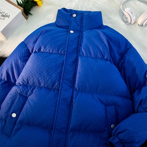 冬季新款加厚大码宽松棉袄情侣款立领棉服XZ102A-4-M0671-P100图片