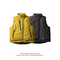 冬季复古山系户外羽绒马甲男潮牌保暖羽绒服外套MJ2267P95，男装羽绒服，星座1013-5