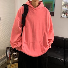 秋季新款美式潮牌宽松休闲外套复古水洗做旧连帽卫衣男W7785-P55，男装卫衣，星座512-3