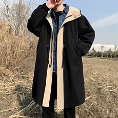 4W件长年大货冲锋风衣男中长款大衣男F996薄P95加棉P115外景A，男装风衣，星座401