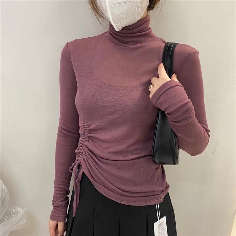 【现货】2021秋冬长袖高领打底衫,女装其它,HuHu