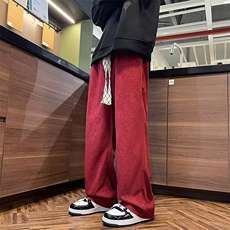 复古直筒休闲裤高街裤秋季长裤卫裤ins运动裤阔腿裤男女KA988，男装休闲裤，星座1116A-1（原606A）