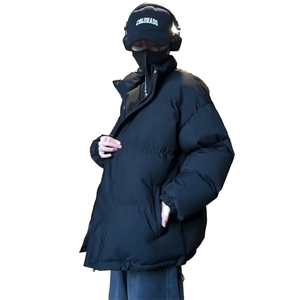 舒适加棉潮流立领棉衣外套男士青少年保暖抽绳棉袄M2911特P45控68图片