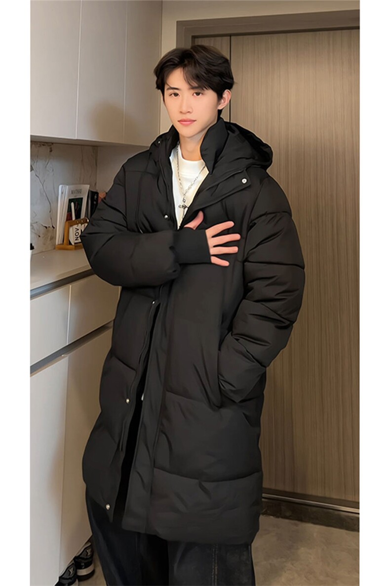 三防连帽中长款棉服男工装保暖加厚户外棉衣M8804（棉衣）特P75,男装棉衣,电商A007
