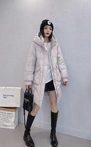 冬季中长款紫外线变色羽绒服图片