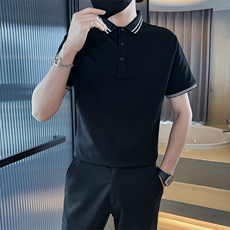 补货2025夏季短袖T恤翻领经典款时尚Polo衫T063-特P45，男装T恤，电商D342