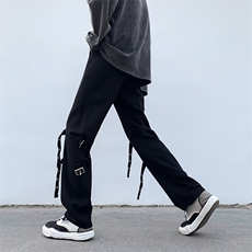 B221美式ins高街小众迷彩工装休闲牛仔裤LK22090-P65控88，男装牛仔裤，电商B221