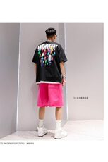 日系时尚潮流简约重磅纯棉短袖t恤男体恤上衣文艺新款流行无品牌，男装T恤，星座218-1（原230）