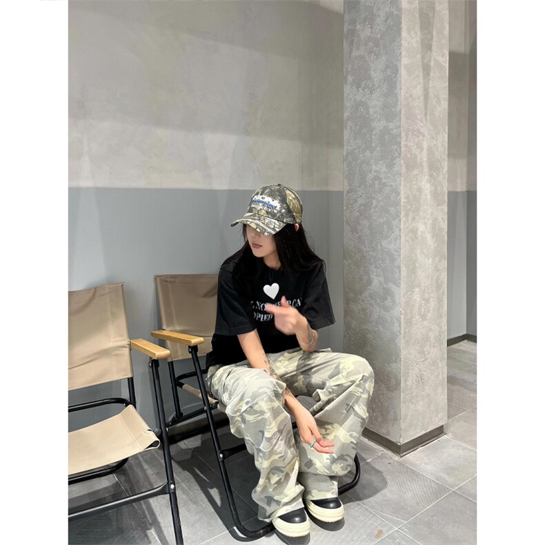 【网图】B221美式高品质多口袋休闲迷彩工装裤子LK24253-特P48,男装工装外套,电商B221
