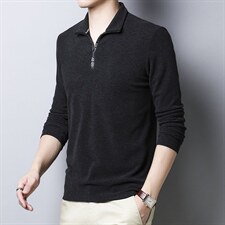 中年男士秋装春秋季卫衣男抓绒上衣双面澳绒外套半拉链高领男装，男装卫衣，电商B212（原钱塘6029）