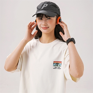 2025夏季新款男装日系潮牌纯棉印花圆领宽松短袖休闲T恤T956-F41图片