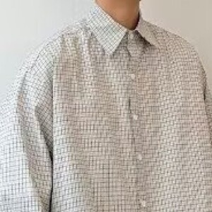 美式复古经典格纹格子衬衫男宽松百搭春季外套情侣衬衣CS3073图片