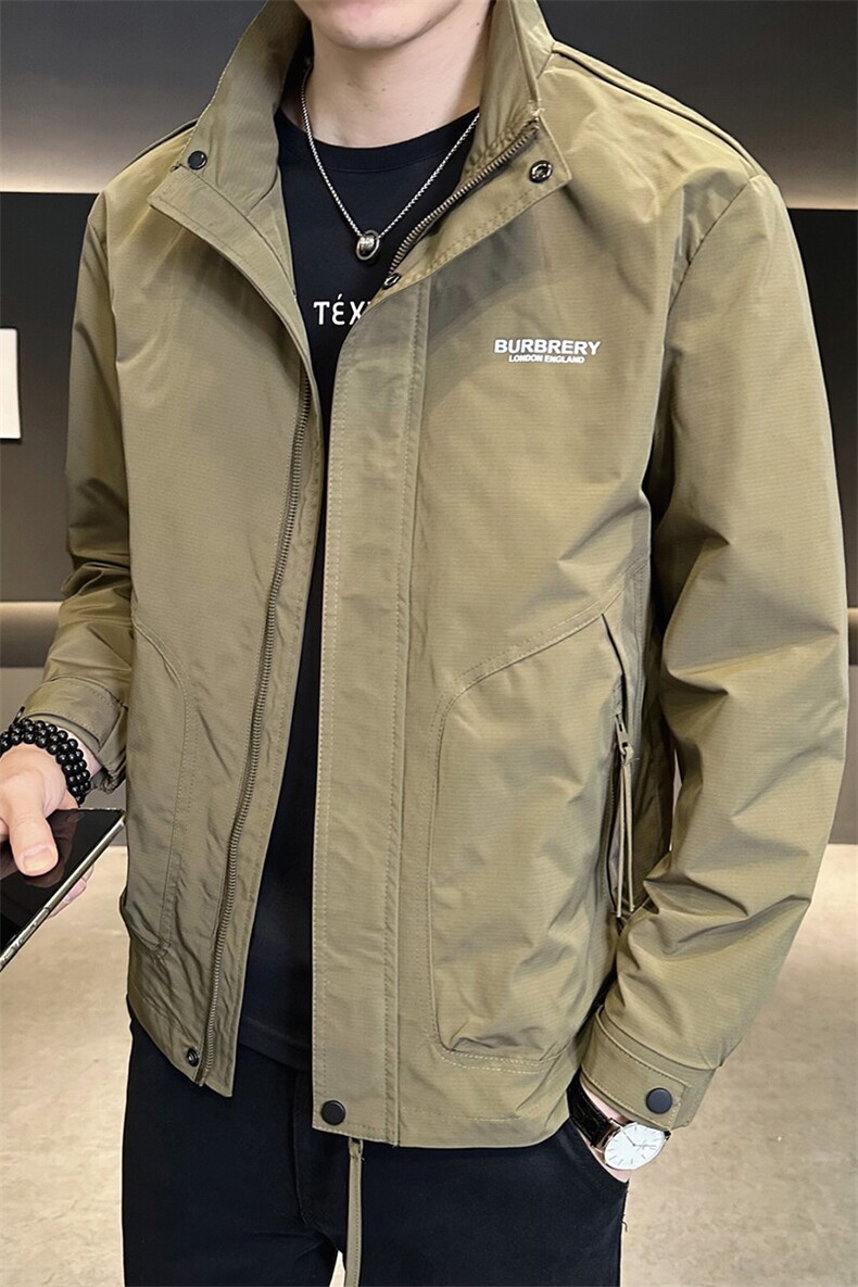 工装夹克男休闲上衣多口袋立领夹克DS-A329-ZL2401-P95,男装夹克,电商A329