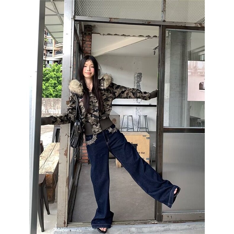 慵懒简约ins日系时尚牛仔裤潮流百搭流行文艺新款原宿气质,男装牛仔裤,星座506A