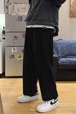 加绒2021九分休闲裤潮流百搭长裤  TY040-1-P35加绒批40图片
