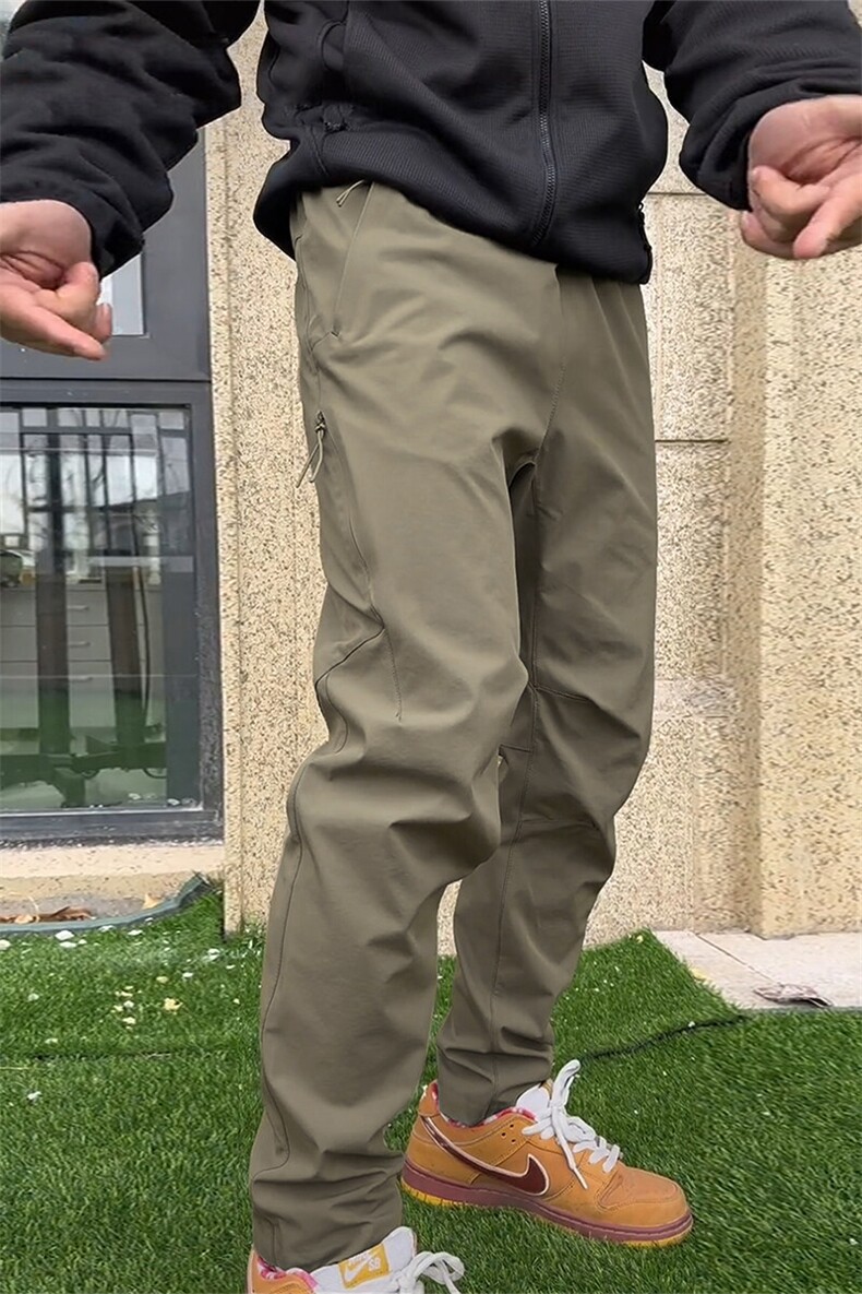 (网图慎用)特批P35无差价凉感冰丝户外防泼水速干休闲裤男K5970B,男装休闲裤,电商A001