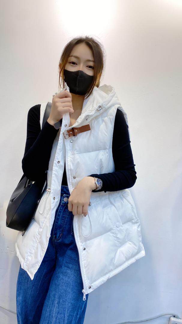 现货欧货抽绳马甲，女装马甲，帝瀛 DY