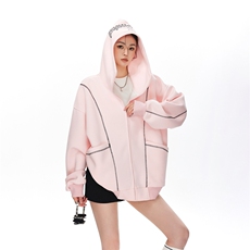 420克高品质重工刺绣专机针织开衫青春情侣外套XZ301AWT2506，女装短外套，星座301A