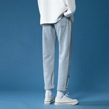 ！2023秋季男士宽松直筒牛仔裤休闲百搭裤子NZ222P45,男装牛仔裤,电商B220