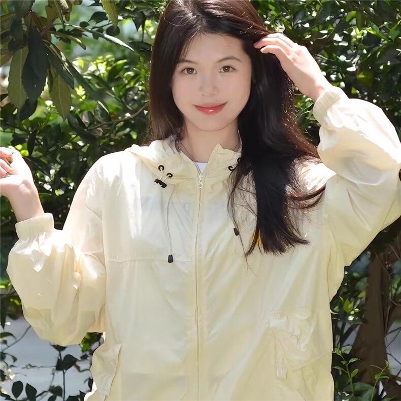 原野空间绿色防晒衣女2025新款夏季轻薄外套防紫外线小个子防晒服,男装防晒衣,星座1210-1