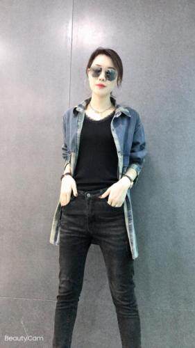 春装新款，女装，蓝帕